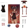 Cosplay Xinyan Cosplay kostium anime gra genshin Impact liyue dorosły Kobieta Top sukienka Halloween karnawałowa loli garnitura