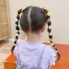 Las bandas de goma para niños no son dañinas para el cabello y las cuerdas elásticas para el cabello. Las nuevas diademas y anillos para el cabello para niñas son adecuados para cintas para el cabello de bebés.