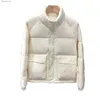 Herrarna Down Parkas Winter Europe and America 2023 Fashion Men's Down Jacka Solid Color Youth White Duck Down Warm Poat Outside Winter Suitl231014