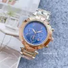 2023 New arrive Three stitches luxury mens watches 42mm size Quartz Watch high quality Top Brand designer clock Steel belt men fashion accessories