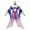 Jeu de Cosplay Genshin Impact Sangonomiya Kokomi Costume de Cosplay perruque Anime Inazuma Watatsumi île perle de sagesse Costume de femme Sexy