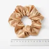 Bröllopshårsmycken 12st. Set Brown Elastic Hair Scrunchies for Women Hair Ties Rubber Band Hair Rope Accessories Lady Huvudbonad 231013