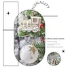 Decorazioni natalizie 70 Pz/scatola Albero di Natale Ornamenti con palline Fiocco di neve Pupazzo di neve Stella Pendenti pendenti Noel Navidad Decorazione domestica Regalo 2024 anni 231013