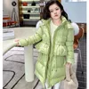 Down Coat 2023 Girls Parka Winter Coats Children Fur Collar Hooded Jackets Big Kids Thick Warm Cotton Outerwear Teen Outfit Baby Snowsuit J231013