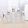 Matglazen fles Cosmetische reisverpakking Hervulbare lotionspraypompflessen 20 ml 30 ml 40 ml 50 ml 60 ml 80 ml 100 ml Cosmetica Conta Xwlv