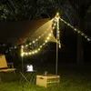 Portable Lanterns 1800mAh Camping String Lights USB RECHARGEABLE Outdoor String Lights Portable Camping Lights 5 Läges Stable Tent String Lights 231013