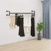 Cabides Industrial Feng Shui Pipe Hanger Ferro Arte na Parede Loja de Roupas Prateleira Pendurada Rack Atacado