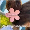 Haarschmuck Ins Frauen Mädchen Elegante Haarklammer Große Blume Designer Haarnadel Partybevorzugung Haarspangen Beautif Haare Clip Zubehör Fa Dh2TZ