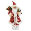 Christmas Decorations Large Santa Claus Dolls Ornaments Standing Figurine Doll Home Decoration Kids Gift navidad home decor 231013