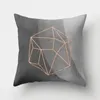 Pillow Brief Marble Geometric Sofa Decorative Cover Pillowcase Polyester 45 Throw Home Decor Pillowcovere 40507