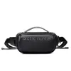 Bolsas de cintura Bolsa para hombre Arctic Hunter Impermeable Messenger Hombro Gran capacidad Cremallera Antirrobo Cofre Casual Al aire libre Negro 231013