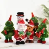 Christmas Decorations Stuffed Electric Toys Dolls Dance and Sing Santa Claus Holiday Gifts 231013