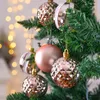 Juldekorationer Julgranbollar 42 st 5cm Big Christmas Ball Multicolor Ball Decorations Christmas Tree Ornaments Set for Home Party 231013