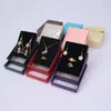 أكياس المجوهرات 10 أجهزة كمبيوتر أزياء Bowknot Womens Organizer Box Design Ring Ring Bendant Chain Chailing Holiday Gift