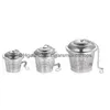 Coffee Tea Tools Stainless Steel Infuser For Loose Leaf Teas Spice Strainer Herbal Kitchen Cooking Seasoning Steeper Xbjk2203 Drop Dhbda