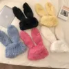 Caps Beanieskull Uzun Kulak Tavşan Saç Peluş Beanies Hat Kadın Kabarık Sıcak Koruma Bombacı Parti Kişilik Sokak Moda Kafataları 231013