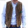 Herrenwesten Herren Hirschleder Samt 10-Knopf Anzugweste Trauzeuge Hochzeitskleidung Jacke Viktorianischer Stil Steampunk Casual Business WesteL231014