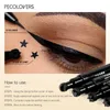 Eye Shadow Liner Combinaison Cinq Styles Eyeliner Timbre Fleur Étoile Stylo Liquide Double extrémité Lazy Liner Crayon Séchage Rapide Maquillage Imperméable 231013