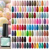 Nail Art Kits MTSSII 24 60PCS Gelpoliermittel Set 300 Farben Semi Permanent Glitter Soak Off UV-Lampe Maniküre mit Basis Matte Top Coat 231013