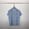 2menデザイナーシャツ夏のショートスリーブカジュアルシャツ