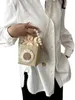 Cross Body Woven Bag Women's Bag New 2023 Spring Sticked Handheld Personlighet Single Shoulder Crossbody Bagstylishdesignerbags