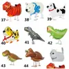 Party Favor Mignon Marcher Animal Hélium Ballons Chat Chien Dinosaure Air Ballons Décorations D'anniversaire Enfants Adt Événement Décoration Ballon Dhnaq