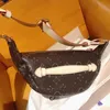 Designer tas MILLIONAIRE Heuptassen van topkwaliteit Heuptasje Cross Body Designer Schoudertas Bruine bloem Luxe Heuptassen Temperament Heuptasje Heuptasje Heupzakje