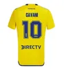 Cavani Boca Juniors Soccer Jerseys 2023 2024 Maradona Benedetto Marcos Rojo Carlitos de Rossi Tevez Salvio Barco Janson Medina 22 23 24 Camisa de futebol Men crianças