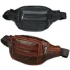 Waist Bags Genuine Leather Bag Men Pack Funny Belt Chain for Phone Pouch Mens Fanny 231013