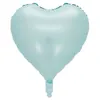 50 teile/los 18 zoll Mylar Herz Form Folien Ballons Valentines Ballons Helium Geburtstag Dekorationen Verlobung Hochzeit Geburtstag Party Baby Dusche EW0104