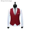 Men's Vests Slim Fit Suit Vests For Men Black Grey Navy Blue Business Casual Waistcoat Single Breasted Gilet Homme Formal JacketL231014