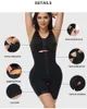 Cintura barriga shaper fajas colombianas bodyshaper alta compressão bodysuits abdômen controle duplo bodysuit trainer busto aberto shapewear espartilho 231013