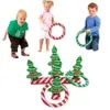 Christmas Decorations Inflatable Outdoor Santa Claus Tree Throwing Game for Home Kids Xmas Gift 231013