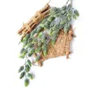 Dekorative Blumen, 80 cm, 5 Gabeln, künstliche Pflanzen, Ranke, Wandbehang, Rattan, gefälschte grüne Blätter, Kunststoff, Efeu, Weihnachten, Zuhause, Hochzeitsdekoration