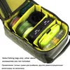 Fishing Accessories Low Price Fishing Tackle Bag 3 IN 1 Fishing Reel Fishing Line Lure Hook Storage Handbag Outdoor Carp Fishing Reel Gear N0237 231013