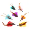 반다나스 천연 공예 의상 의상 장식 깃털 결혼식 장식 독특한 스타일 모자 깃털