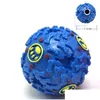 Dog Toys Chews Pet Puppy Sound Ball Leakage Food Toy Cat Squeaky Squeaker Supplies Play Drop Delivery Home Garden Dh0Pu