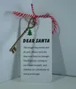 Kerstversiering Santa's Magic Key Eve Box Traddition No Schoorsteen magic santa key 231013