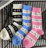 Textile Stocking Designer With Letter Stockings Fashion Winter Warm Les Bas Popular Ladies 3 Colors Sports Socks