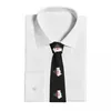 Gravatas borboleta mapa bandeira da argélia rosto gravatas homens mulheres poliéster fino 8 cm gravata estreita para ternos acessórios gravatas casamento escritório