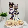 Finger Toys 21cm Plum Nekopara Anime Figure Chocola Vanilla Action Figure Nekopara Pretty Kitty Style Figurine Adult Collection Model Doll