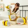 Popular Shark Bee Plush Toy Shark&Bee Shark Bee Toy Doll Plush Throw Pillow