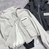 Womens Designer Jacket Bovenkleding met capuchon Mode Effen Kleur Windjack Casual Dames Jas Jas Kleding