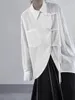 SuperAen – chemisiers pour femmes, haut haut de gamme, Style chinois, boutonné, manches longues, Design, chemise irrégulière, automne 2023