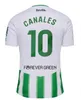 23/24 Real Betis Isco 축구 유니폼 2023 Joaquin Fekir B.Iglesias Canales Willian J 셔츠 William Camarasa Juanmi Kid Kid KIT KIT KIT Football Shirts 유니폼