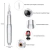 Machine à tatouer Biomaser maquillage permanent sourcil dispositif numérique Eyeliner stylo à lèvres MTS Micro cartouche aiguille ensemble CTD003 231013