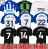 23 24 Mitoma Maupay BHAFC Futbol Formaları 2023 2024 Brüt Veltman Seagulls Futbol Gömlek Mart Alzate Propper UNKAV LAMPTEY FERGUSON Erkek Çocuk Kiti Üniforma