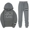 Heren Trainingspakken Anime Chill Japanse Trainingspak Zweet Mannen Hoodie Joggingbroek Mode Jogger Set Lente Streetwear Jogging Su251J