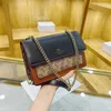 Evening Bags High class female bag new fashion versatile classic one shoulder chain cross body small square