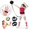 Bollar Volleyball Training Equipment Aid Practice Trainer med justerbart bälte för att servera spikträning Returnerar boll 231013